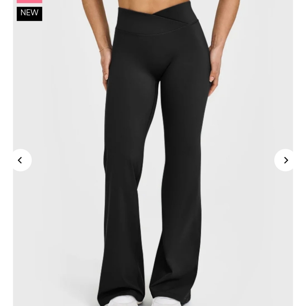 Elegant Black Flare Pants for Women